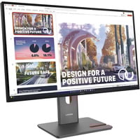 Lenovo ThinkVision P27QD-40, LED-Monitor 68.6 cm (27 Zoll), schwarz, QHD, IPS, DP, HDMI, USB-C, USB-Hub, 120Hz Panel