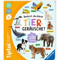 Ravensburger tiptoi Kennst du diese Tiergeräusche?, Lernbuch