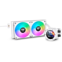Thermaltake TH240 V2 Ultra EX ARGB Sync All-In-One Liquid Cooler - Snow Edition, Wasserkühlung weiß
