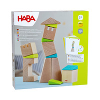 HABA Kreativbausteine Schiefe Türme, Konstruktionsspielzeug 