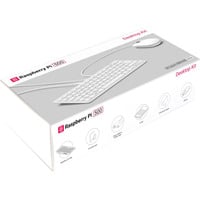Raspberry Pi Foundation Raspberry Pi 500 Kit, Mini-PC weiß/pink