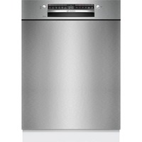 Bosch SMU4HTS00E Serie 4, Spülmaschine edelstahl (gebürstet), 60 cm, Home Connect