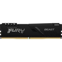 Kingston FURY DIMM 32 GB DDR4-3600 , Arbeitsspeicher schwarz, KF436C18BB/32, Beast, INTEL XMP