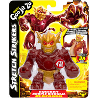 Moose Toys Heroes of Goo Jit Zu - Stretch Strikers S11 Heldenpack Blazagon, Spielfigur 