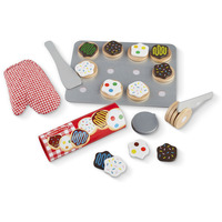Spin Master Melissa & Doug - Holz Cookie Set, Spielküche 