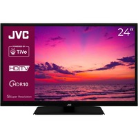JVC LT-24VH5455, LED-Fernseher 60 cm (24 Zoll), schwarz, WXGA (HD-Ready), Tripple Tuner, Smart TV, TiVo Betriebssystem