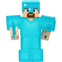 Moose Toys Heroes of Goo Jit Zu - Minecraft Heldenpack Steve, Spielfigur 
