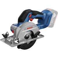 Bosch Akku-Handkreissäge GKS 18V-51 Professional solo, 18Volt blau/schwarz, ohne Akku und Ladegerät, Ø 140mm, in L-BOXX