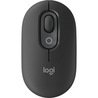 Logitech POP, Maus graphit, mit Emoji-Taste