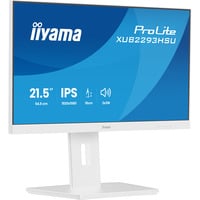 iiyama Prolite XUB2293HSU-W7, LED-Monitor 54.5 cm (21.5 Zoll), weiß (matt), FullHD, IPS, Adaptive-Sync, Einstellbarer Standfuß, 100Hz Panel