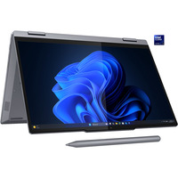 Lenovo ThinkBook 14 2-in-1 G5 (21SQ0008GE), Notebook grau, Intel® Core™ Ultra 5 225U, Intel® Graphics, 16 GB DDR4, 512 GB (512 GB SSD), Windows 11 Pro