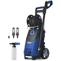 Nilfisk Hochdruckreiniger Premium 200-15 blau/schwarz, 3.300 Watt, mit Schlauchtrommel