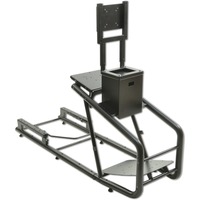 TrackTime Race Rig Frame, Sim Rig schwarz