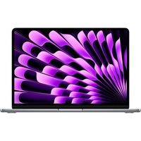 Apple MacBook Air 34,5 cm (13,6") 2024, Notebook grau, 8 GB, 256 GB (256 GB SSD), M3, 8-Core GPU, macOS, Deutsch