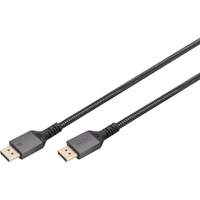 Digitus DisplayPort 1.4 Premium Anschlusskabel, UHD 8K schwarz/grau, 3 Meter