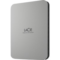 LaCie Mobile Drive 2 TB, Externe Festplatte grau, USB-C 3.2 Gen 1 (5 Gbit/s)