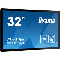 iiyama ProLite TF3215MC-B2, LED-Monitor 80 cm (31.5 Zoll), schwarz, FullHD, Touchscreen, HDMI, DP, VGA