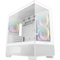 DeepCool CG380 3F , Tower-Gehäuse weiß, Temepered Glass x 2