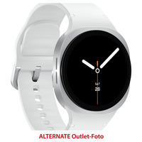 Samsung Galaxy Watch8, Smartwatch silber, 44 mm, LTE, Sport Band M/L
