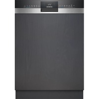 Siemens SN53ES22CE IQ300, Spülmaschine edelstahl (gebürstet)/schwarz, 60 cm, Home Connect