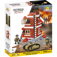 COBI Goliath Tracked Mine Warsaw Uprising, Konstruktionsspielzeug Maßstab 1:28