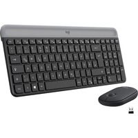 Logitech MK470 Slim Combo, Desktop-Set graphit, DE-Layout, Scherenmechanik