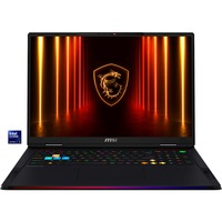 MSI Raider 18 HX AI A2XWIG-075, Gaming-Notebook schwarz, Intel® Core™ Ultra 9 285HX, NVIDIA GeForce RTX 5080, 64 GB DDR5, 4 TB (2 TB SSD & 2 TB SSD), Windows 11 Home 64-Bit
