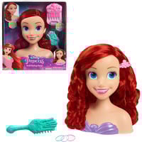 Just Play Disney Princess - Ariel Styling Head, Schmink- und Frisierkopf