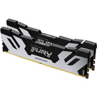 Kingston FURY DIMM 48 GB DDR5-8000 (2x 24 GB) Dual-Kit, Arbeitsspeicher silber/schwarz, KF580C38RSK2-48, Renegade, INTEL XMP