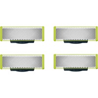 Philips Ersatzklinge OneBlade QP240/50 silber/hellgrün, 4 Stück