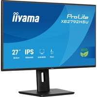 iiyama Prolite XB2792HSU-B1, LED-Monitor 68.6 cm (27 Zoll), schwarz (matt), FullHD, IPS, HDMI, DP, USB-Hub, Verstellbarer Standfuß, 120Hz Panel