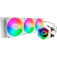 Cooler Master MasterLiquid 360 Core II ARGB White, Wasserkühlung weiß