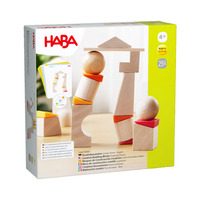 HABA Kreativbausteine Schiefe Türme - Kugeln, Konstruktionsspielzeug 