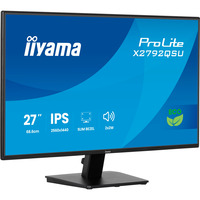 iiyama ProLite X2792QSU-B1, LED-Monitor 68.6 cm (27 Zoll), schwarz (matt), QHD, IPS, HDMI, DP, USB-Hub, 120Hz Panel