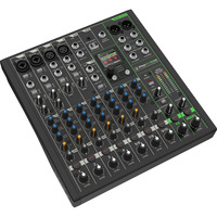 MACKIE ProFX10 GO , Mischpult schwarz, akkubetriebener 10-Kanal Mixer mit FX
