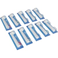  Oral-B Pro Sensitive Clean Aufsteckbürsten 10er weiß, Frustfreie Umverpackung