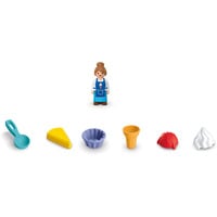 PLAYMOBIL 72006 JUNIOR: Sand-Eisdiele, Konstruktionsspielzeug 