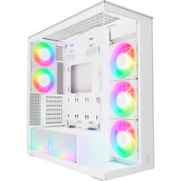 ARCTIC Xtender , Tower-Gehäuse weiß, Tempered Glass x 2 (klar)