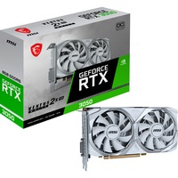 MSI GeForce RTX 3050 Ventus 2X XS WHITE 8G OC, Grafikkarte 1x DisplayPort, 1x HDMI 2.1, 1x DVI-D