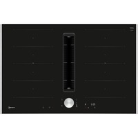 Neff V68TTX4L0 N 90, Autarkes Kochfeld schwarz/edelstahl, 80 cm, mit integriertem Dunstabzug
