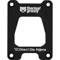 Thermal Grizzly AMD Ryzen 7000 V2 Direct Die Frame, Befestigung/Montage schwarz, für AMD AM5