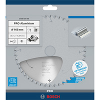 Bosch PRO Aluminium cordless Kreissägeblatt, Ø 165mm, 54Z Bohrung 15,875mm, für Akku-Handkreissägen