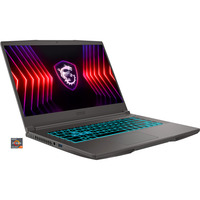 MSI Thin A15 B7VF-410, Gaming-Notebook grau, AMD Ryzen 7 7735HS, NVIDIA GeForce RTX 4060, 16 GB DDR5, 512 GB (512 GB SSD), Windows 11 Home 64-Bit