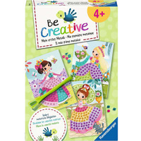 Ravensburger BeCreative - Bastelset DIY Mosaik Prinzessinnen, Basteln