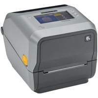 Zebra ZD621t, Etikettendrucker grau/anthrazit, Thermotransferdruck, 203 dpi, USB, RS232, LAN, Bluetooth (BLE), Display, RTC