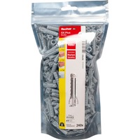 fischer Dübel SX Plus 6x30 BigPack hellgrau, 240 Stück