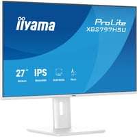 iiyama ProLite XB2797HSU-W1, LED-Monitor 68.6 cm (27 Zoll), weiß (matt), FullHD, IPS, HDMI, DP, USB-Hub, erg. Standfuß, 120Hz Panel