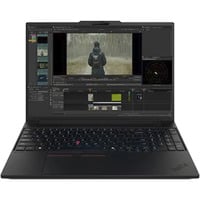 Lenovo ThinkPad P16s G5 Intel (21XE001DGE), Notebook schwarz, Intel® Core™ Ultra 7 356H, NVIDIA RTX PRO 1000, 64 GB LPDDR5X, 1 TB (1 TB SSD), Windows 11 Pro