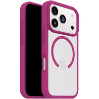 Otterbox React, Handyhülle transparent/pink, iPhone 17 Pro, MagSafe