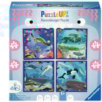 Ravensburger Puzzle UP! - Meerestiere 64, 72, 81 und 90 Teile